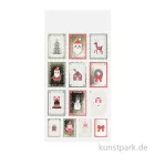 Artikelbild 1 des Artikels “Papiersticker - Weihnachtspost, 3 Bögen “