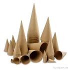 Artikelbild 1 des Artikels “Pappkegel - Sortiment Rund, Größe 4-20 cm, 50 Stück sortiert “