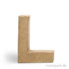 Artikelbild 1 des Artikels “Pappmaché-Buchstaben - handgearbeitet 10 cm Einzeln | L“