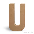 Artikelbild 1 des Artikels “Pappmaché-Buchstaben - handgearbeitet 20,5 cm Einzeln | U“