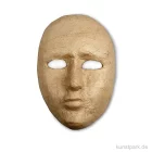 Artikelbild 1 des Artikels “Pappmaché - Maske, gesichtsgroß, Größe ca. 16 x 23 cm, handgearbeitet “