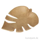 Artikelbild 1 des Artikels “Pappmaché - Schale Monstera Blatt, 18 cm “