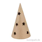 Artikelbild 1 des Artikels “Pappmaché Weihnachtsbaum Kegel Stern, 8 x 8 x 14,5 cm “
