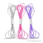 Artikelbild 1 des Artikels “Paracord Set Weiß-Flieder-Rosa, 3x3 Meter, sortiert “