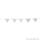Artikelbild 1 des Artikels “Party-Girlande zum Basteln, Grau, 20 Fähnchen, ca. 2 m “