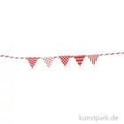 Artikelbild 1 des Artikels “Party-Girlande zum Basteln, Rot, 20 Fähnchen, ca. 2 m “
