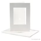 Artikelbild 1 des Artikels “Passepartoutkarten rechteckig - Altweiß, 10,5x15 cm, 10 Stück “