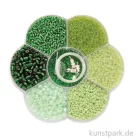 Artikelbild 1 des Artikels “Perlen Mix - Schmuckperlen mit Nylonfaden + Verschlüssen, Grün “