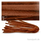 Artikelbild 1 des Artikels “Pfeifenputzer Chenilledraht, 10 Stück, Einzelfarbe 50 cm | Mittelbraun“