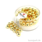 Artikelbild 1 des Artikels “Plastik Rundperlen - Gold Rund | 6 mm - 65 Stück“