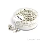 Artikelbild 1 des Artikels “Plastik Rundperlen - Silber Rund | 3 mm - 250 Stück“