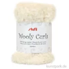 Artikelbild 1 des Artikels “Plüsch Stoff Wollige Locken Zuschnitt - 30 x 40 cm Weiß“