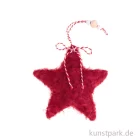 Artikelbild 1 des Artikels “Plüschstern mit Hänger, Rot, 11 x 3,5 x 10,5 cm “