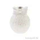 Artikelbild 1 des Artikels “Porzellan Vase, Kugel mit Schleife, 11 x 8 x 8 cm “