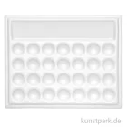 Artikelbild 1 des Artikels “Eckige Porzellanpalette mit 28 Näpfen und Wassermulde “