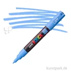 Artikelbild 1 des Artikels “POSCA Marker PC-1M - extrafein 0,7 mm Einzelstift | Himmelblau“