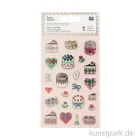 Artikelbild 1 des Artikels “Puffy Sticker - Eye Candy, Torten, Happy Birthday, 1 Bogen “