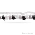 Artikelbild 1 des Artikels “Quasten-Borte - Schwarz-Weiß, 2 m “