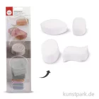 Artikelbild 1 des Artikels “Rayher Seifengießform Ovale Motive, Tiefe 3 cm, 4-teilig sortiert “