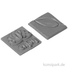 Artikelbild 1 des Artikels “Gießform Label - Enjoy + Blatt - 25x25 mm, 2 Stück “