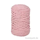 Artikelbild 1 des Artikels “Braidy Recycling Garn, geflochten für Makramee, 250 g 4 mm | Puderrosa“