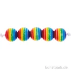 Artikelbild 1 des Artikels “Regenbogen Perlen, Rund, 8 mm Durchmesser, 48 Stück “