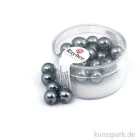 Artikelbild 1 des Artikels “Renaissance Glaswachsperlen - 8 mm - 25 Stück Dose | Anthrazit“