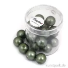 Artikelbild 1 des Artikels “Renaissance Glaswachsperlen matt - 12 mm - 21 Stück Dose | Antikolive“