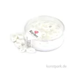 Artikelbild 1 des Artikels “Renaissance-Olive - 9 x 6 mm - 20 Stück Dose | Schneeweiß“