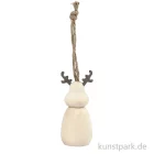 Artikelbild 1 des Artikels “Rentier aus Holz mit Anhänger “