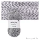 Artikelbild 1 des Artikels “Rico Sockenwolle - Superba Premium Mouline 4-fädig, 100g, 380m Farbe | Grau-Weiß“