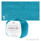 Artikelbild 1 des Artikels “Rico Wolle - Essentials Cotton dk, 100% Baumwolle, 50g, 120m Farbe | Dunkelpetrol“