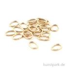 Artikelbild 1 des Artikels “Ringel - Oval, Gold, Stärke 0,8 mm, 22 Stück “