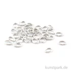 Artikelbild 1 des Artikels “Ringel - Oval, Silber, Stärke 0,5 mm, 30 Stück “