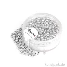 Artikelbild 1 des Artikels “Rocailles metallic matt - 3 mm - 200 Stück Dose | Silber matt“