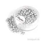 Artikelbild 1 des Artikels “Rocailles metallic matt - 4 mm - 150 Stück Dose | Silber matt“