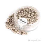 Artikelbild 1 des Artikels “Rocailles metallic matt - 4 mm - 150 Stück Dose | Taupe matt“