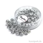 Artikelbild 1 des Artikels “Rocailles Metallic mit Großloch - 5,5 mm - 80 Stück Silber“