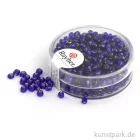 Artikelbild 1 des Artikels “Rocailles mit Silbereinzug - 2,6 mm - 16 g Dose | Dunkelblau“