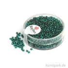 Artikelbild 1 des Artikels “Rocailles mit Silbereinzug - 2 mm - 17 g Dose | Jade“