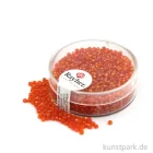 Artikelbild 1 des Artikels “Rocailles mit Silbereinzug & Rainbow - 2 mm - 17 g Dose | Mandarine“