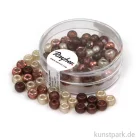 Artikelbild 1 des Artikels “Rocailles-MIX mit Großloch - 5,5 mm - 80 Stück Dose | Braun-Töne“