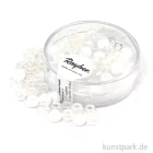 Artikelbild 1 des Artikels “Rocailles-MIX mit Großloch - 5,5 mm - 80 Stück Dose | Weiß-Töne“