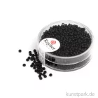 Artikelbild 1 des Artikels “Rocailles opak - 2 mm - 17 g Dose | Schwarz“