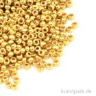 Artikelbild 1 des Artikels “Rocailles Perlmutt Gold - 2 mm, 17g Dose “