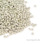 Artikelbild 1 des Artikels “Rocailles Perlmutt Silber - 2 mm, 17g Dose “