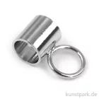Artikelbild 1 des Artikels “Rohrförmiger Anhänger mit Öse - Silber, 8 x 6 mm, 1 Stück “