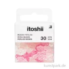 Artikelbild 1 des Artikels “Rosen Perlen, Irisierend Pink Transparent, 12 x 7 mm, 30 Stück “