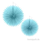 Artikelbild 1 des Artikels “Rosetten aus Papier, 2 Stück sortiert 20-30 cm | Lagune“