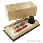 Artikelbild 1 des Artikels “Rubinato Kalligrafie und Siegel-Set, 5 teilig in schöner Geschenkbox “